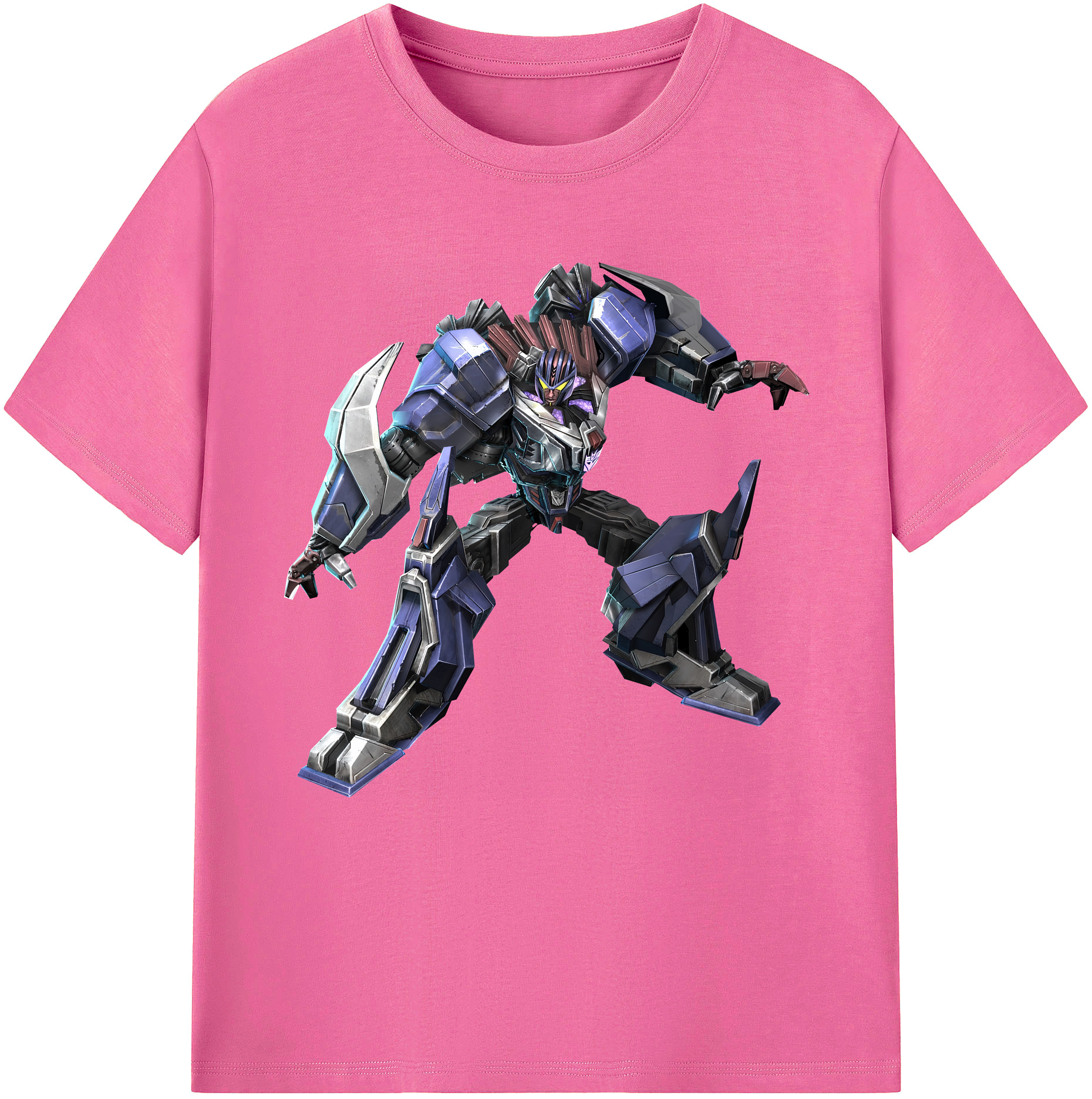 （画像用） Transformers トランスフォーマー レディースカジュアルプリントTシャツ（綿100％）